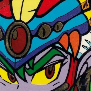 旧ビックリマンシール　第２８弾ヘッド　オルドトス影 オルドトス影 はがし済み / ビックリマンチョコ 28弾 | 80年代倶楽部