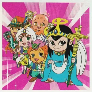 聖フェニックス/天子男ジャック/騎神アリババ/照光子/魯迅フッド