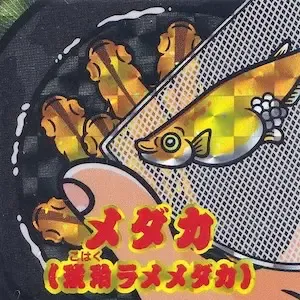 メダカ(琥珀ラメメダカ)