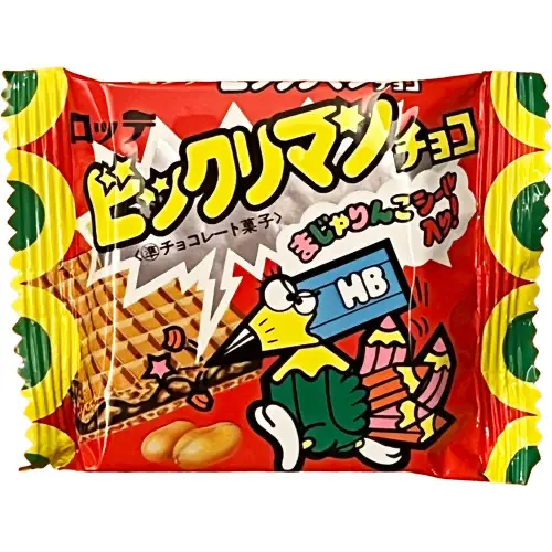 まじゃりんこシール 赤色 / ビックリマン パッケージ | 80年代倶楽部